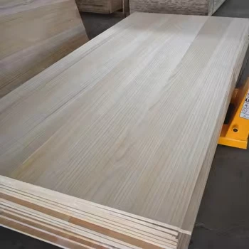 Solid Wood Paulownia Edge Glued