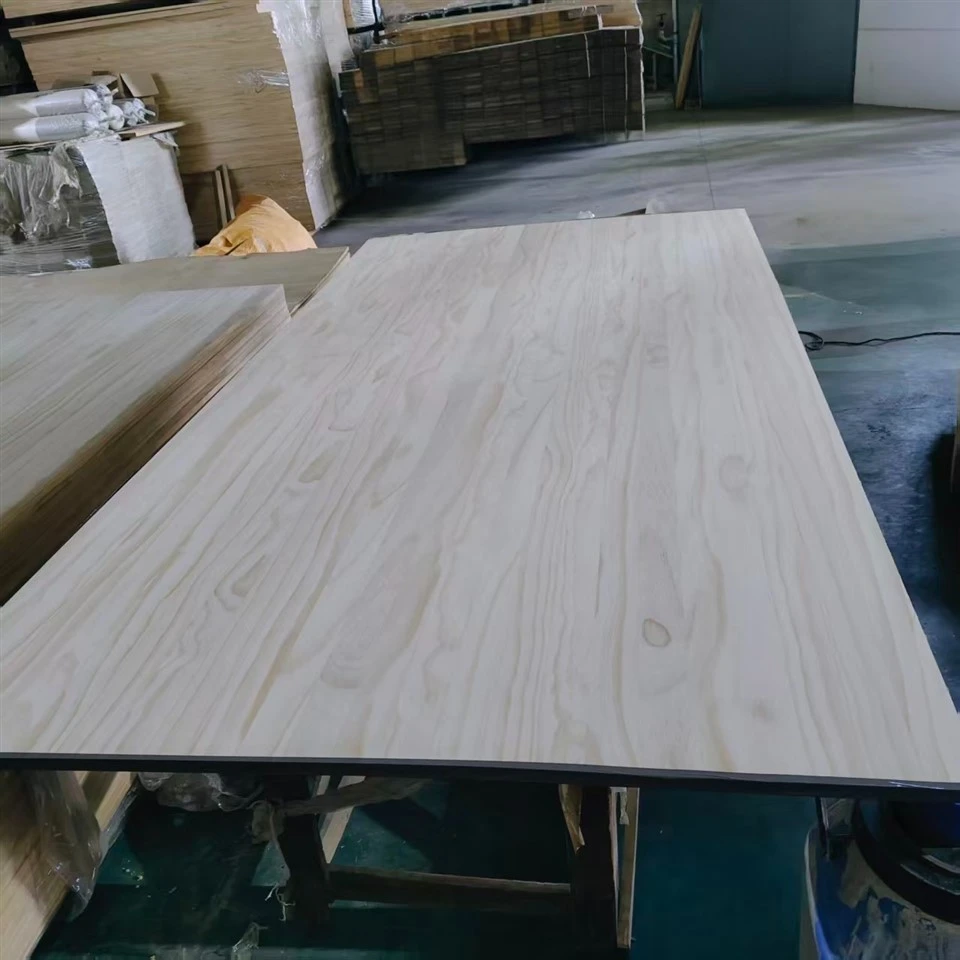 Solid Pine Edge Glued Board Natural Wood Grain factory